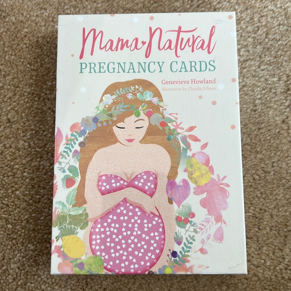 Mama Natural affirmation cards for pregnancy & childbirth